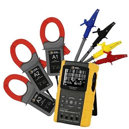 Analizador de redes eléctricas — PCE-PA 8000